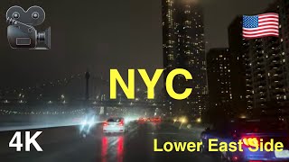 நியூயார்க் - லோயர் ஈஸ்ட் சைட் NYC USA. [4K]