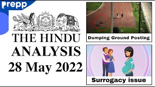 The Hindu newspaper analysis today | 28 May 2022 | daily current affairs  UPSC CSE/IAS