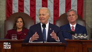 WATCH: Biden, GOP members spar over national debt remarks | 2023 State of the Union