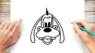 How to Draw Goofy Face