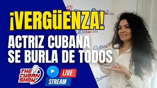 Actriz Cubana Crea Controversia al Burlarse de su Propio Pueblo.