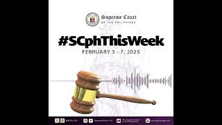 Listen to a recap of Supreme Court updates for the week of February 3 to 7, 2025