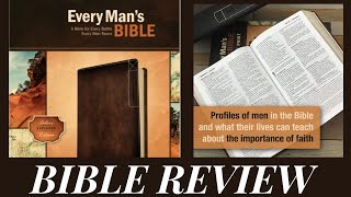 The Best Study Bible For Men | NLT Everyman's Bible Review by Tyndale