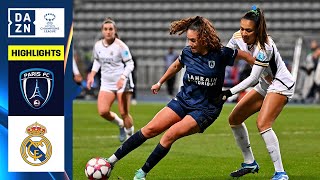 HIGHLIGHTS | Paris FC vs. Real Madrid (UEFA Women's Champions League Matchday 3)