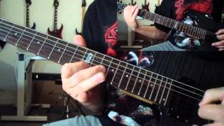 Immolation - Into Everlasting Fire (guitar cover)