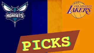 Los Angeles Lakers at Charlotte Hornets Betting Odds, Picks & Preview