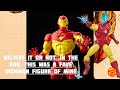 marvel legends retro card ironman marvel vs capcom 2 style #hasbro #figures #capcom #ironman