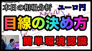 目線の決め方！トレンドの考え方。相場分析【FX】