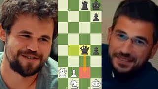 Laurent Fressinet Wins Against His Former Boss Magnus Carlsen