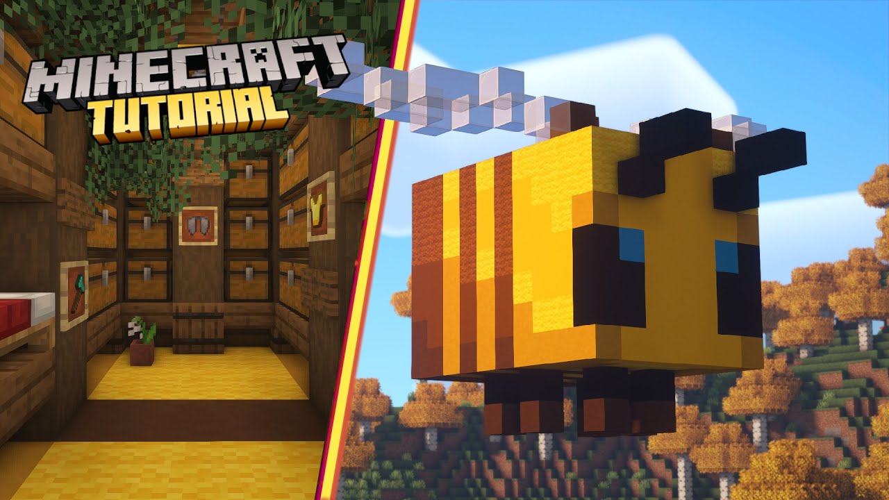 Minecraft Bee Base : For Pocket Edition (pe), You Tap On The Bee One At ...