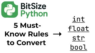 5 Rules for Type Conversion in Python – BitSize Python