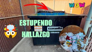 DUMPSTER DIVING ESTUPENDO HALLAZGO😱#dumpsterdiving #loquetiranenusa