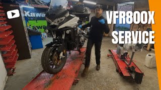 Honda VFR800X Crossrunner service