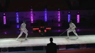 20090116 me kowait city semifinal GRUMIER Gauthier FRA 15 vs SOMFAI Peter HUN 14 part 1/2