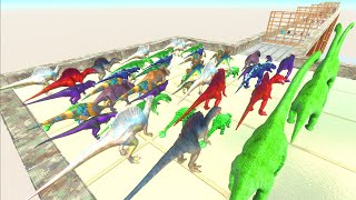 Challenge Carnivore Dinosaurs VS Mutant Primates - Animal Revolt Battle Simulator
