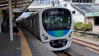 西武拝島線30000系30102F急行拝島行き小川駅到着(2023/5/21)