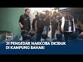 Kampung Bahari Digerebek, Polisi Sita 103 Gram Sabu dan Tangkap 31 Orang | CRIME FILES