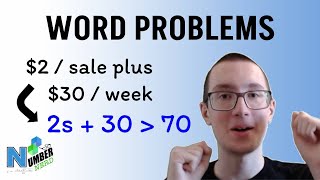 Inequality Word Problems Made Easy! [Algebra]