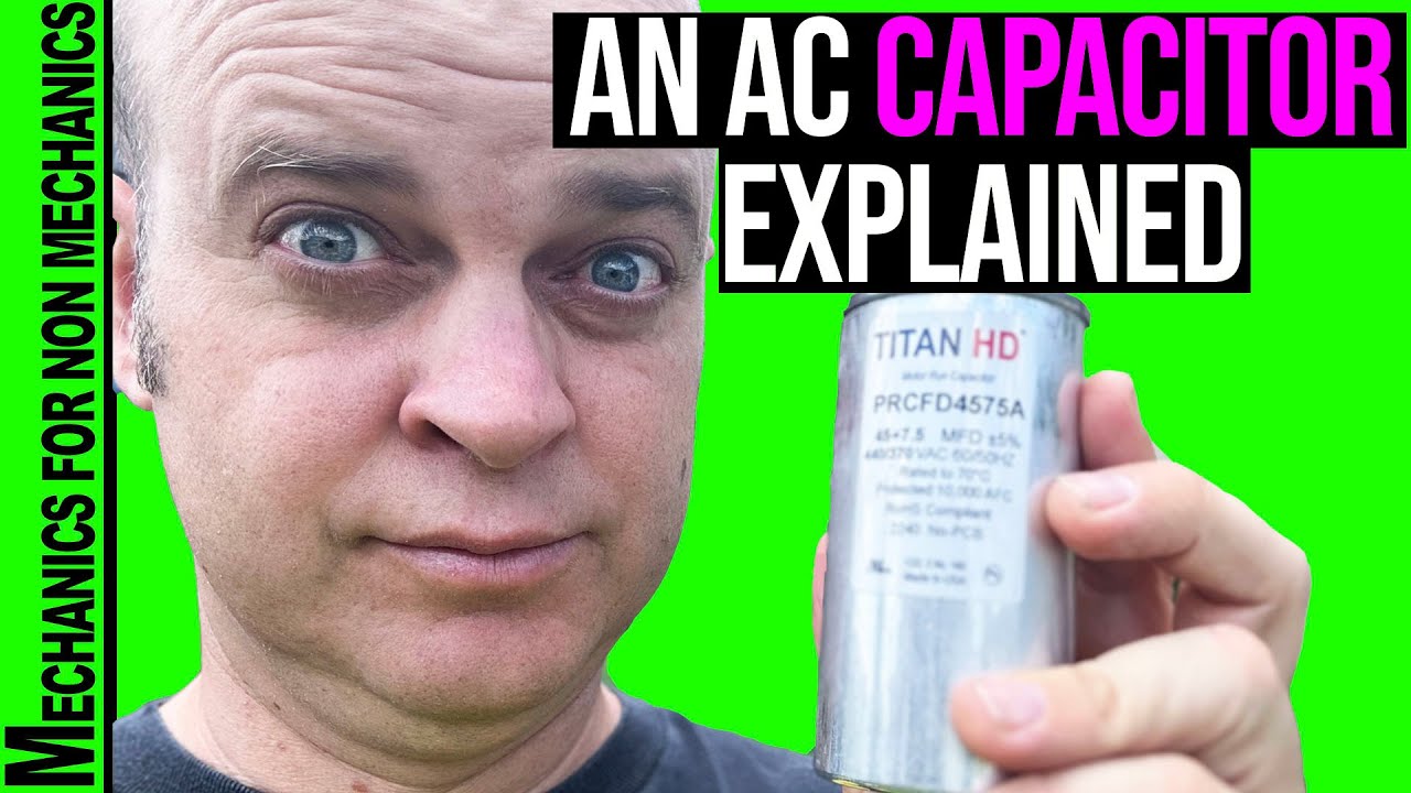 An Ac Capacitor Explained Youtube