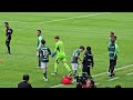 選手入場～集合写真～コイントス～円陣。 松本山雅fc vs fc琉球 2024年11月16日 jリーグ