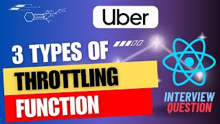 3 different type of throttle function in JavaScript | JavaScript Interview Question - 53