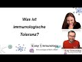 Season 4 - Folge 1: Was ist immunologische Toleranz?