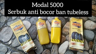 Cara pasang serbuk anti bocor ban tubeeless