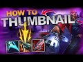 How to CREATE A LEAGUE OF LEGENDS THUMBNAIL! POPULAR 2023