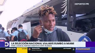 Deportes TVC Noticias | Salida de la Selección de Honduras rumbo a Miami