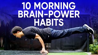 10 Morning Habits Geniuses Use To Jump Start Their Brain | Jim Kwik