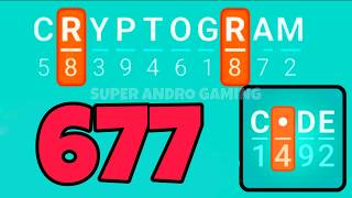 CRYPTOGRAM 677