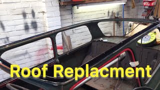 Fitting / Replacing a Classic Mini Roof - Part 1