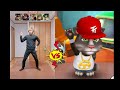 uchiyamasan7322 vs crazy talking tom who is best 🤣👌 talkingtom uchiyamasan7322 mytalkingtom2