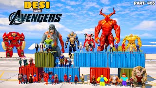 DESI Avengers Play Question \u0026 Answers Game with God Kratos in GTA 5 | GTA V MODS #405