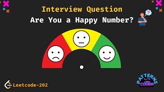 Happy Number using Fast & Slow Pointers | Leetcode 202 | Floyd's Cycle Detection