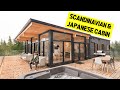 Touring a UNIQUE MODERN SCANDINAVIAN CABIN Inspired by Japanese Design