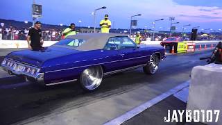 HHP SS Shaun Procharged LSX 70 Chevelle vs Blue Magic Turbo LSX 73 Caprice #Donkracing #2018