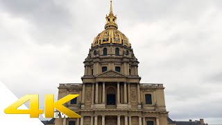 Napoleon's Tomb 4K - Hôtel des Invalides, Paris / France - Dome des Invalides