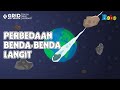 Fakta Menarik - Perbedaan Asteroit, Meteor, dan Meteorit - Antariksa