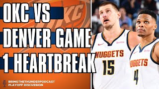 Heartbreaker in OKC: How Did the Thunder Let This One Slip?