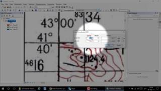 Georeferencing topo map in GIS with coordinates/ტოპო რუკის გეორეფერენსირება გის-ში კოორდინატებით