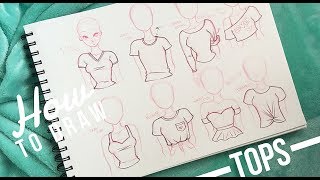 How to Draw Different Styles of Shirts ♡ | Christina Lorre'