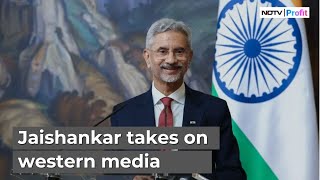 'Western Press Thinks They Are Political Players In Our Election': S Jaishankar Shreds Foreign Media