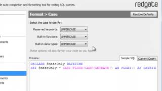 SQL Prompt Tips | #2 Casing Options | Redgate