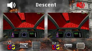 [OVM] Descent (EMU10K2, General MIDI vs CT5880, OPL)