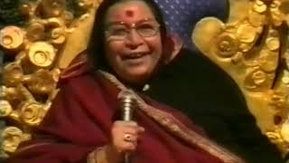 Navratri Puja : Eve Program Talk  Materialism, Nature And Balance (Hindi Sub) l 4-Oct-1997 l Italy