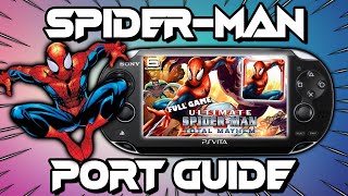 Ultimate Spider-Man Total Mayhem PS Vita Port Guide 2025!