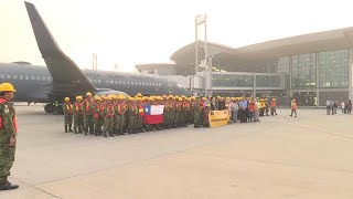 Apoyo internacional: Brigadistas extranjeros se despliegan en zona de incendios