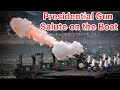 Presidential Gun Salute on the Boat || Helicopter with Singapore flag| Tuoi Singapore