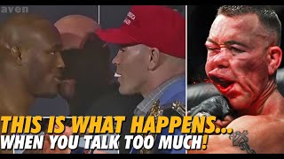 When Keeping It Real Goes Wrong | Colby Covington Gets Starched By Kamaru Usman For Talking Too Much